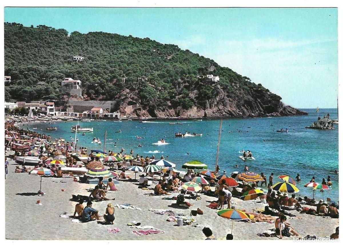 Postales: Postal Gerona. Llafranch. La Playa. 7-esp2836 - Foto 1