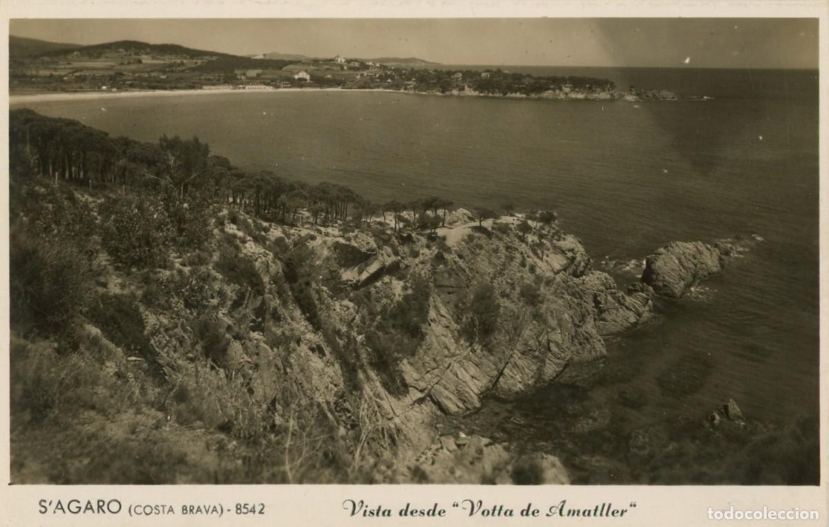 Postales: a02667 S' AGARO - VISTA DESDE VOLTA DE AMATLLER - ZERKOWITZ N&ordm;8542