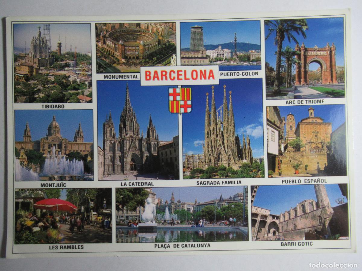 Postales: Barcelona - Diversos aspectos - Foto 1