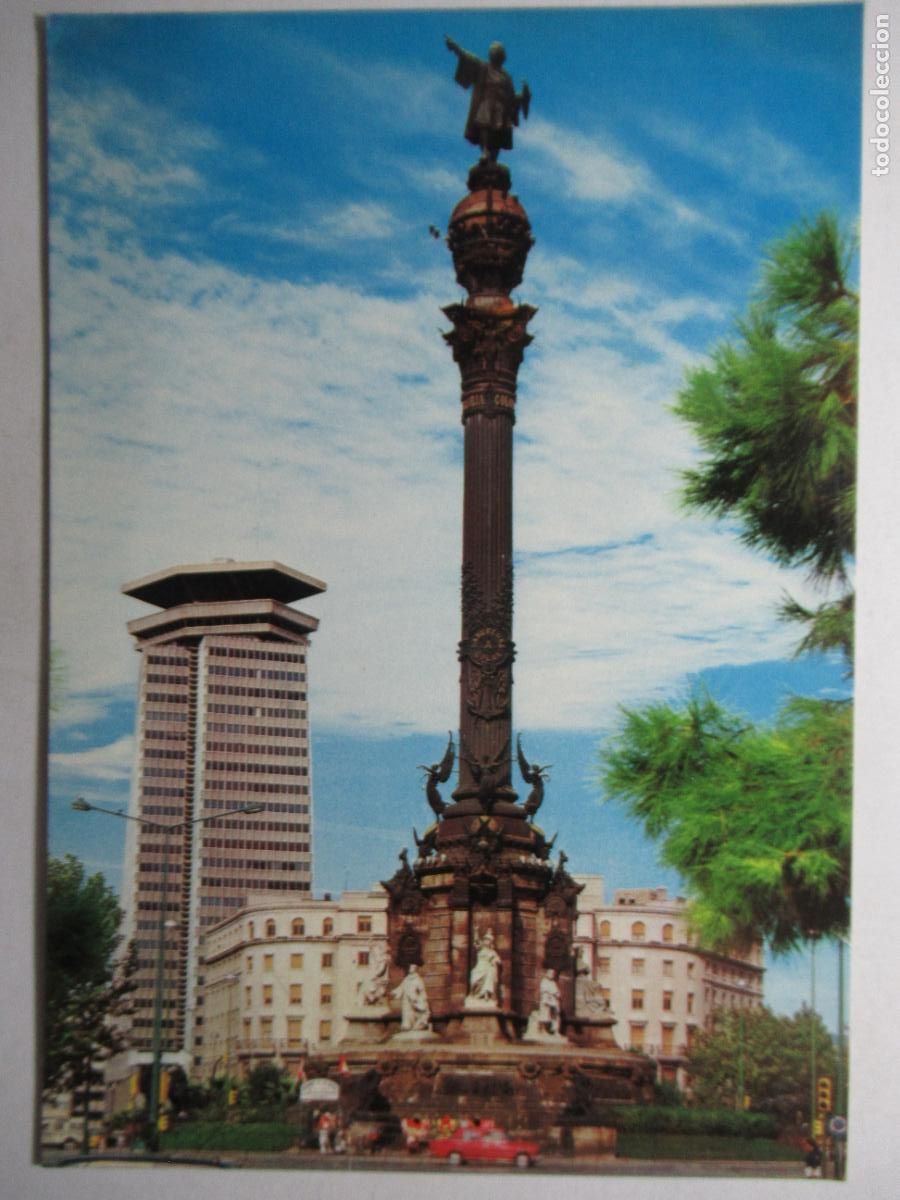 Postales: Barcelona - Monumento a Col&oacute;n - Foto 1