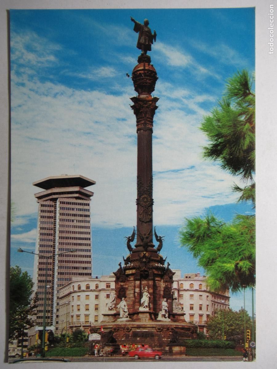 Postales: Barcelona - Monumento a Col&oacute;n - Foto 1