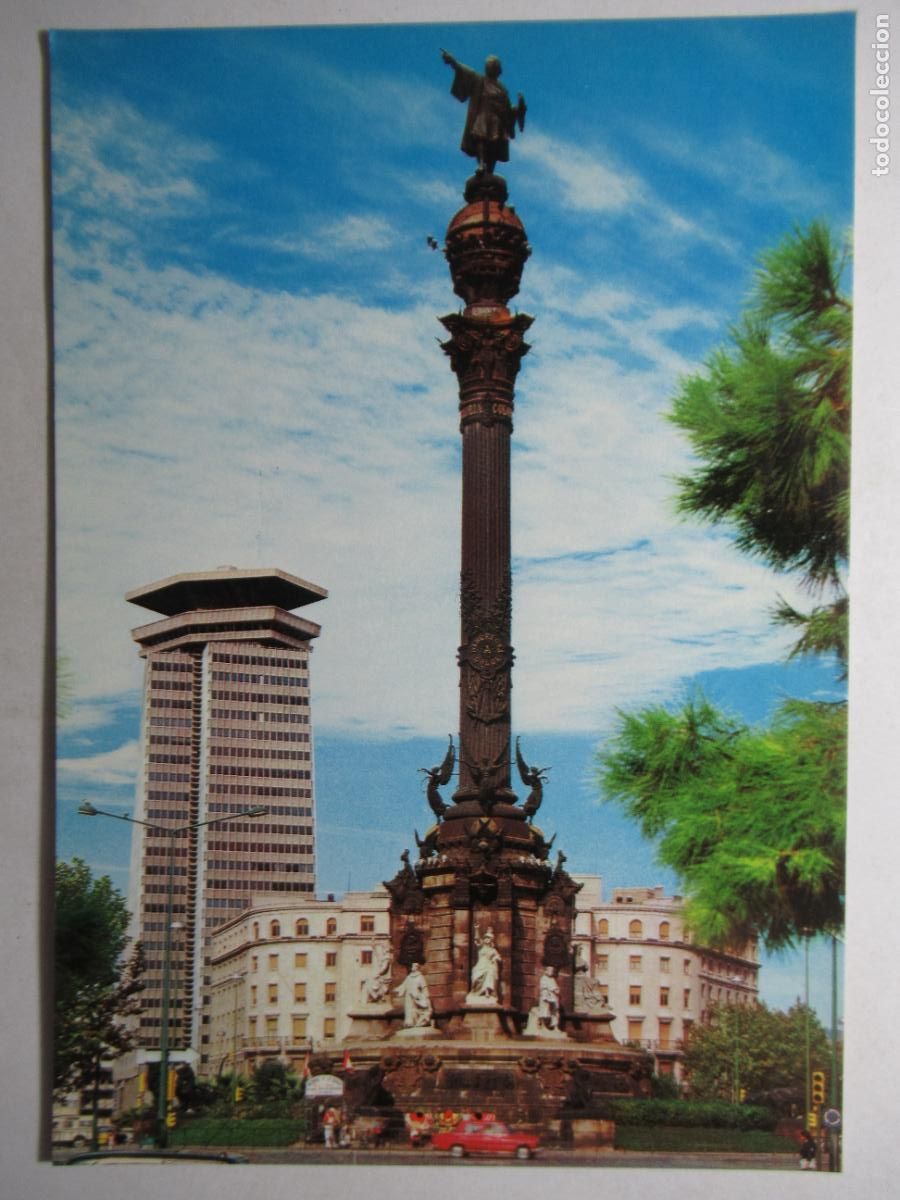 Postales: Barcelona - Monumento a Col&oacute;n - Foto 1