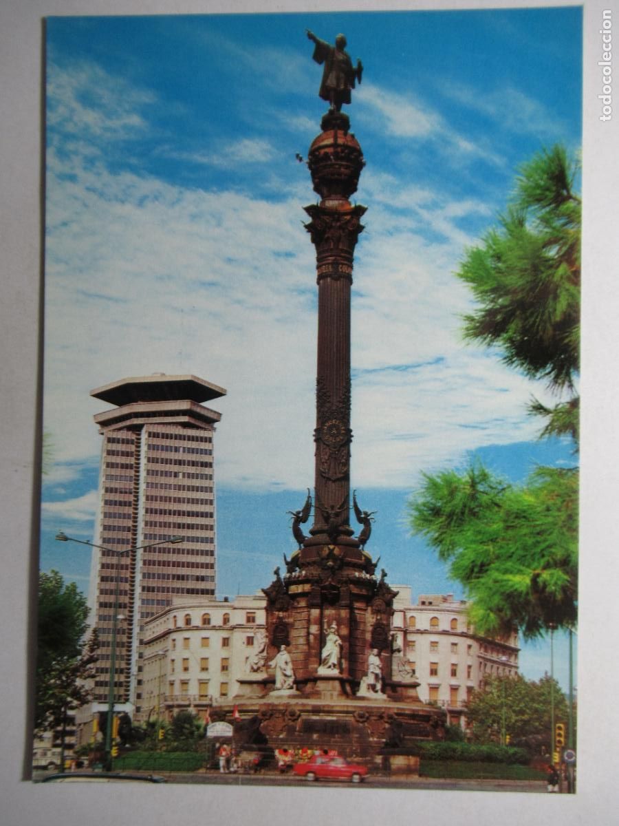 Postales: Barcelona - Monumento a Col&oacute;n - Foto 1