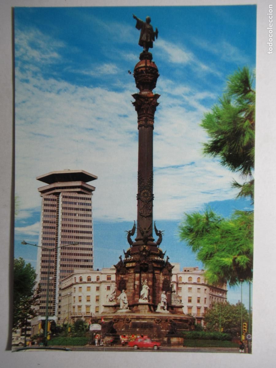 Postales: Barcelona - Monumento a Col&oacute;n - Foto 1
