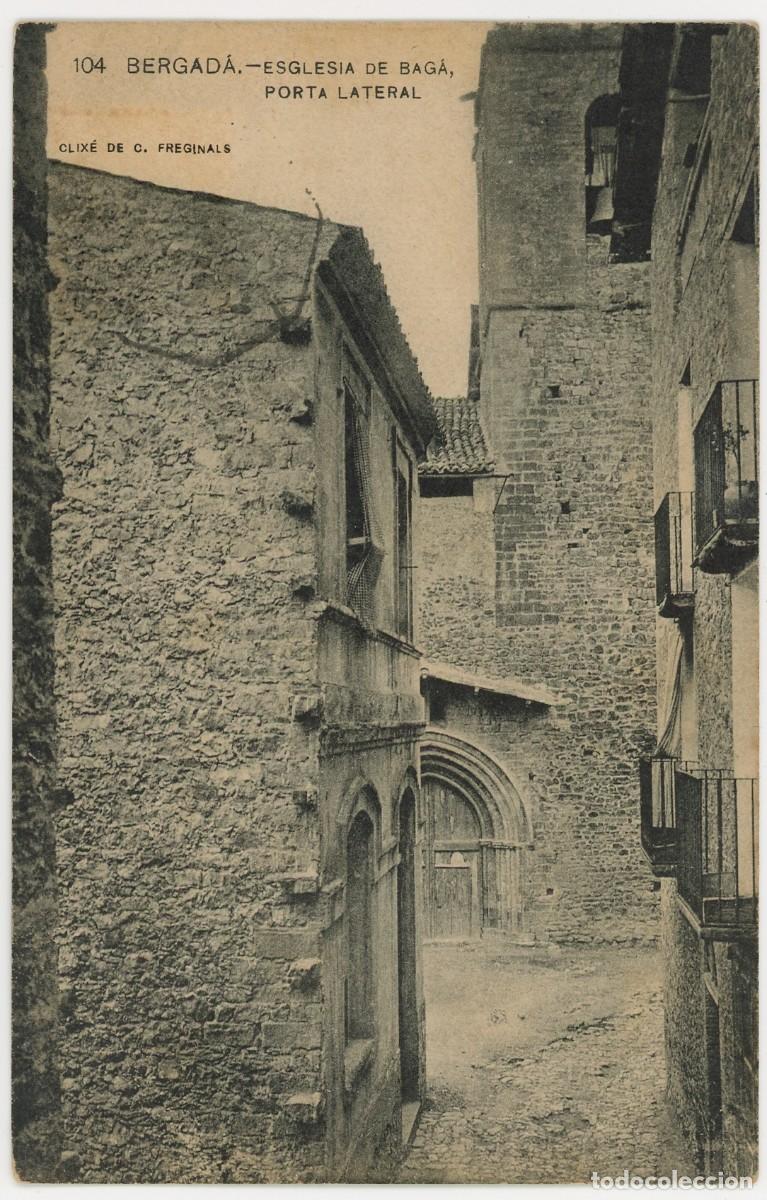 Postais: a09612 104 baga esglesia porta lateral apec n&ordm;104 escrita