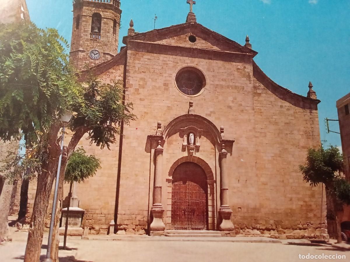 Postales: Juneda. Esgl&eacute;sia parroquial. - Foto 2