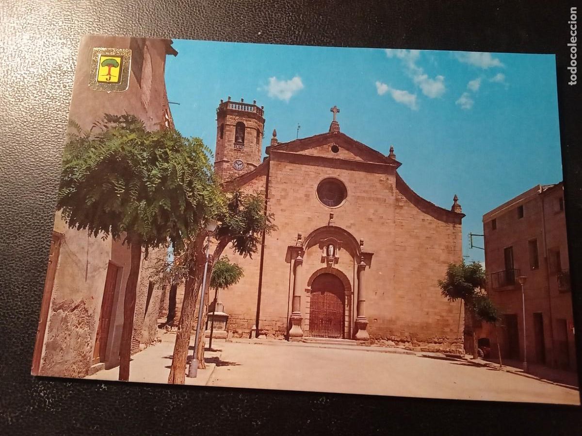 Postales: Juneda. Esgl&eacute;sia parroquial. - Foto 1