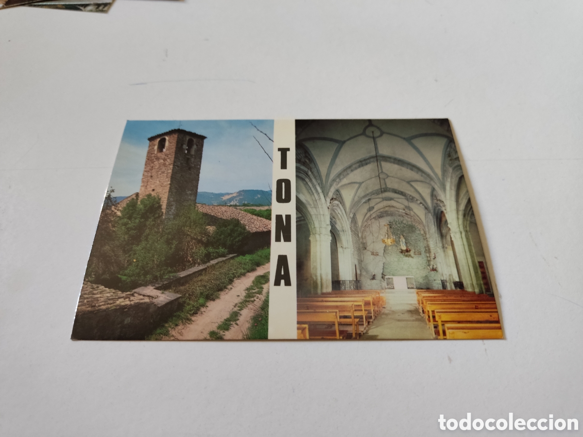 Postales: Postal Tona ermita de Lourdes - Foto 1
