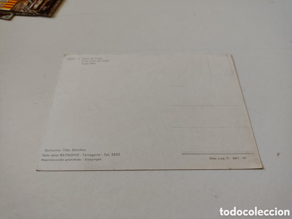 Postales: Postal Pons presa de Urgel - Foto 2