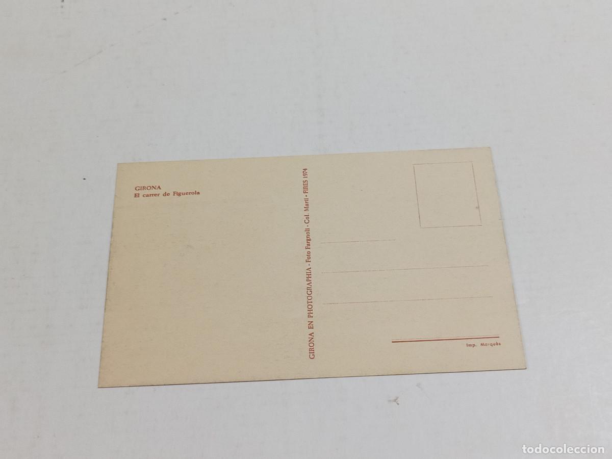 Postales: GIRON&Egrave;S - POSTAL GIRONA - EL CARRER DE FIGUEROLA - Foto 2