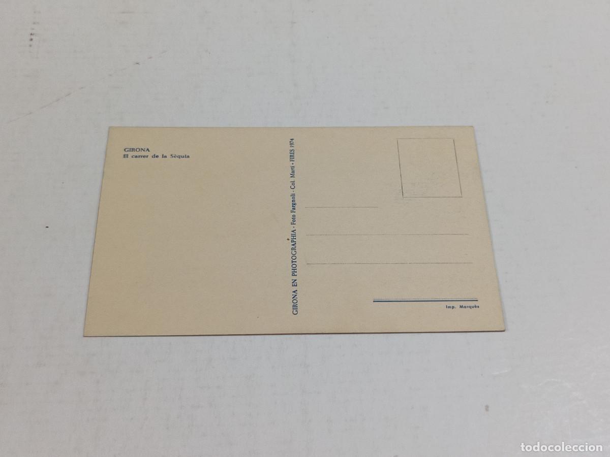 Postales: GIRON&Egrave;S - POSTAL GIRONA - EL CARRER DE LA S&Egrave;QUIA - Foto 2