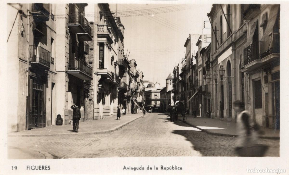 Postales: FIGUERAS. 19 AVINGUDA DE LA REP&Uacute;BLICA - Foto 1