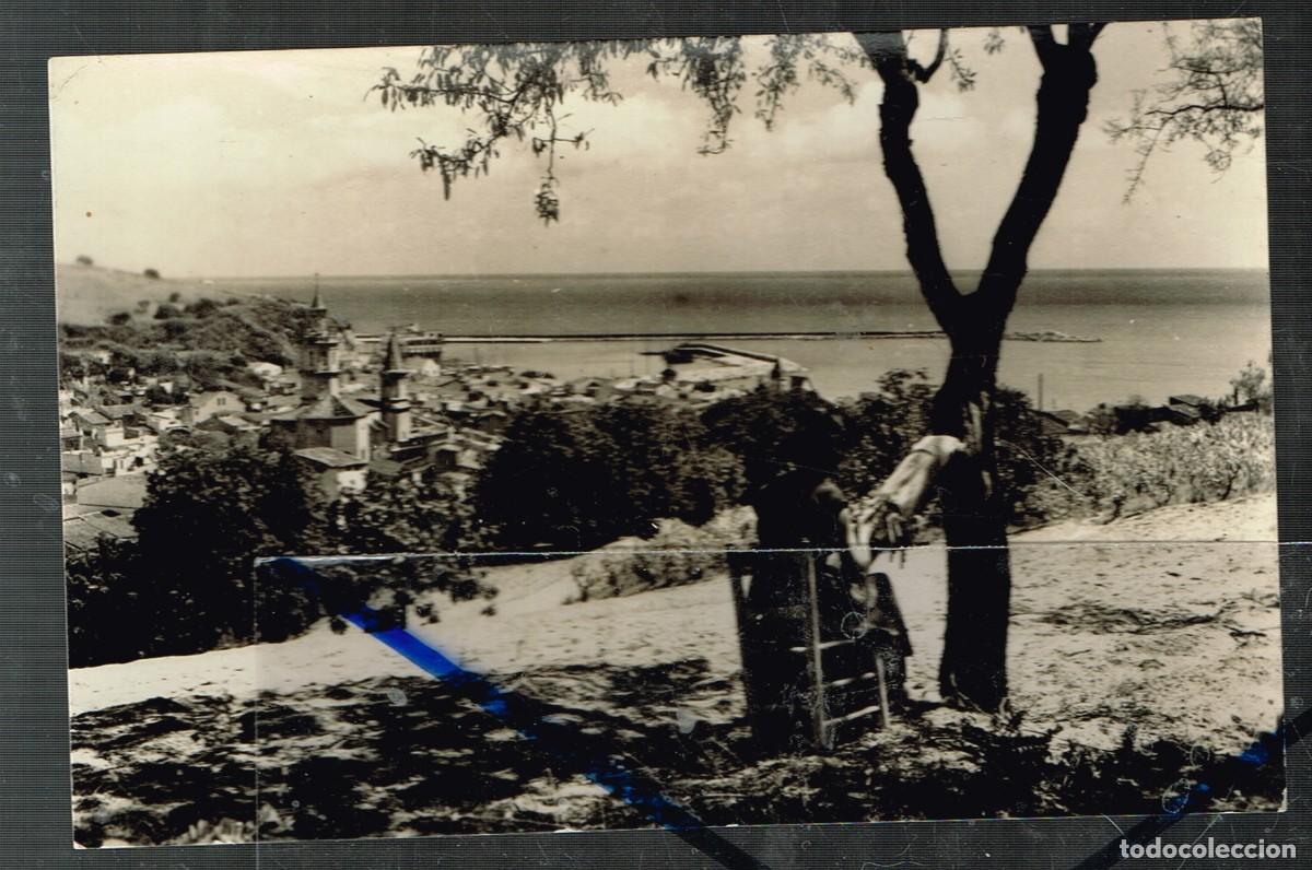 Postcards: B/N ESCRITA ARENYS DE MAR 25 VISTA PARCIAL - HACIENDO ENCAJE DE BOLILLO - R.1049