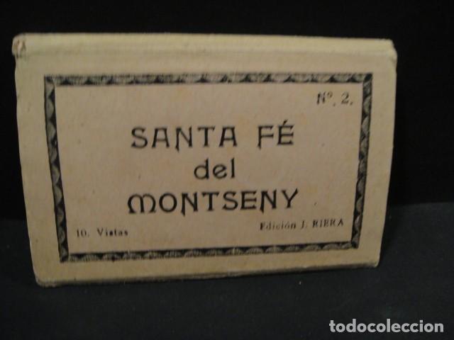 Postkarten: santa f&eacute; del montseny - 10 postales en acordeon - edic. j. riera, carpeta n&ordm; 2
