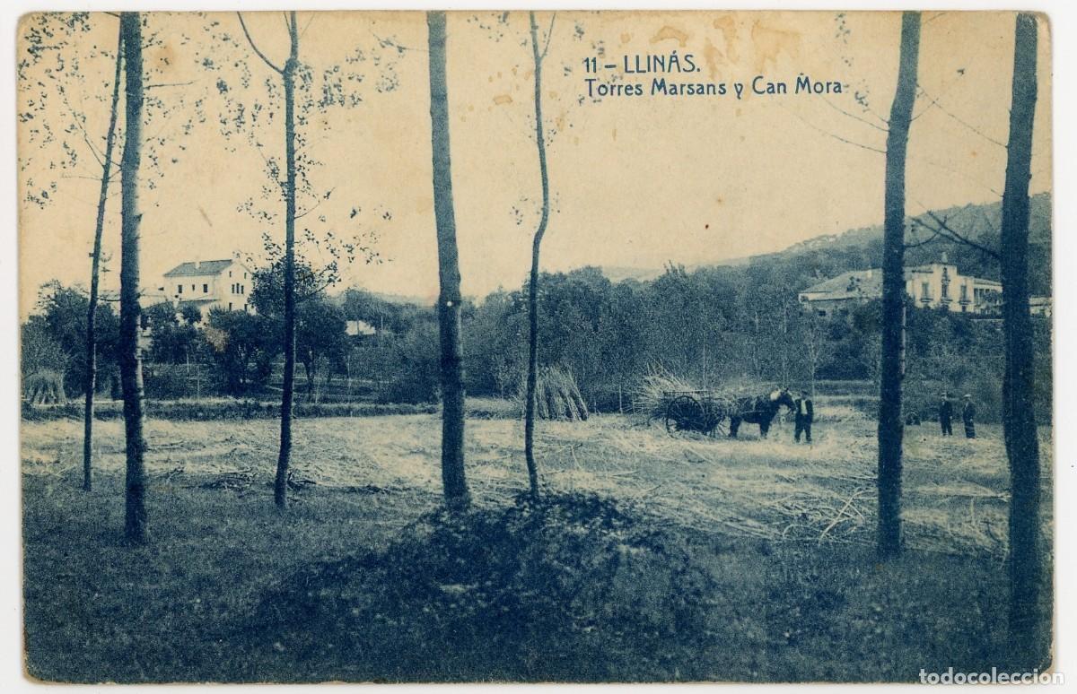Postkarten: a09633 llinars del valles torres marsans y can mora n&ordm;11 circulada 1929