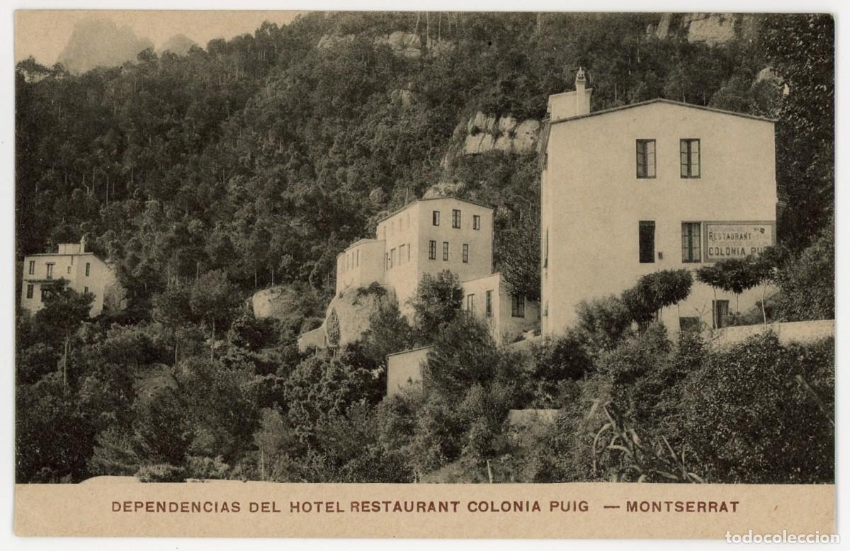 Postales: a09642 montserrat colonia puig dependencias del hotel restaurant sc