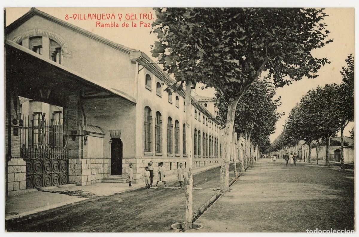 Postkarten: a09700 4761 vilanova i la geltru rambla de la paz thomas n&ordm;8 sc