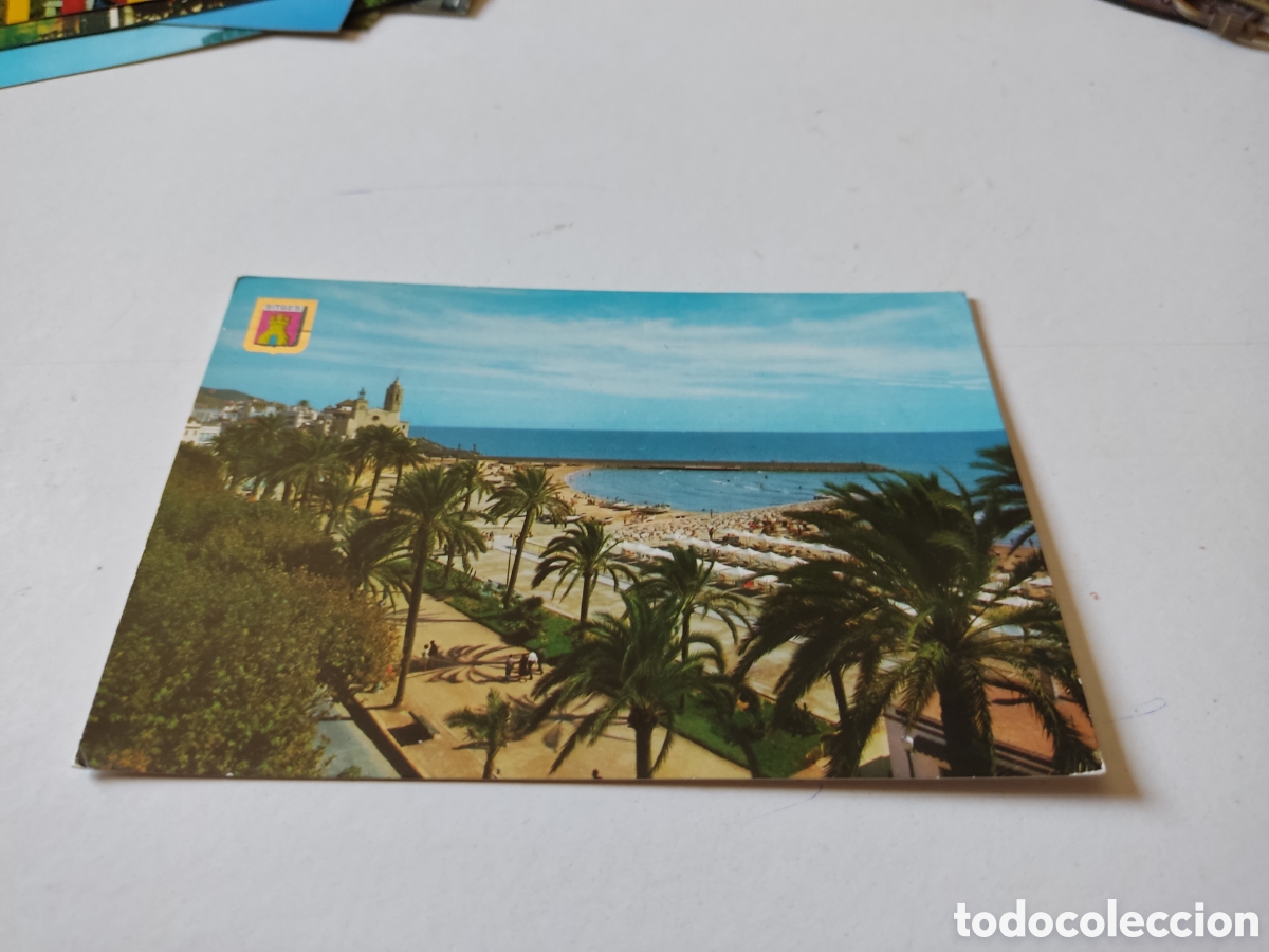Postales: Postal Sitges panor&aacute;mica - Foto 1