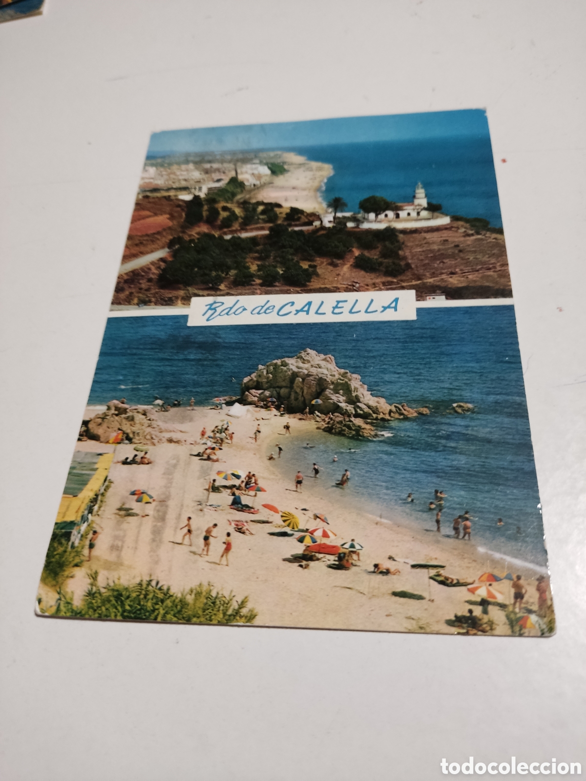 Postales: Postal recuerdo de Calella - Foto 1