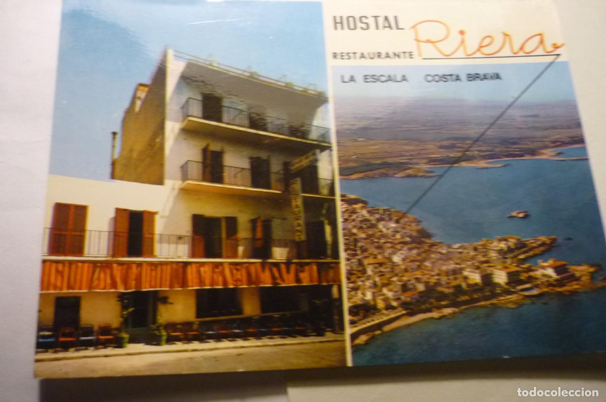 Postales: POSTAL LA ESCALA HOSTAL RIERA CM - Foto 1