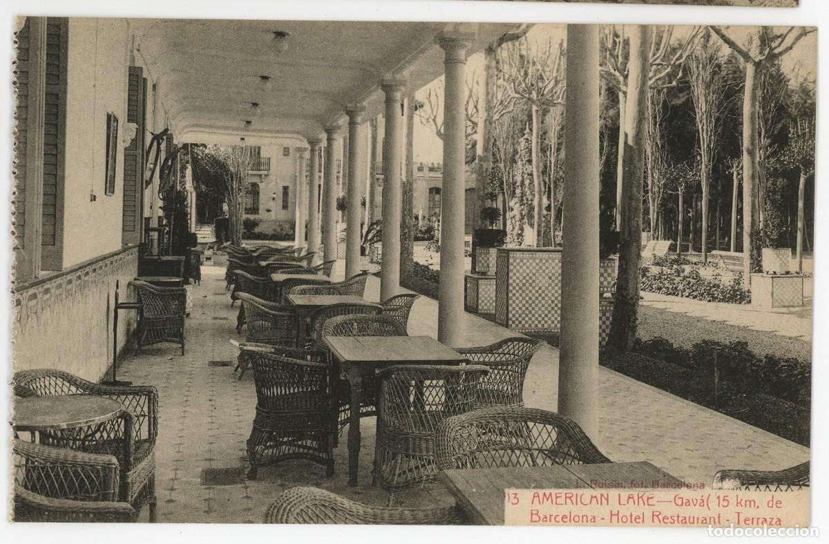 Postcards: a09748 Gava american lake terraza roisin n&ordm;13 sc