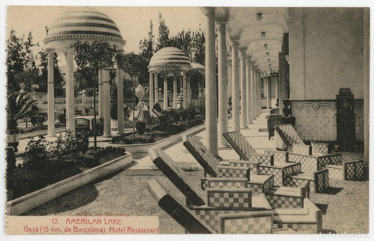 Postcards: a09754 Gava american lake hotel restaurant roisin n&ordm;12 sc