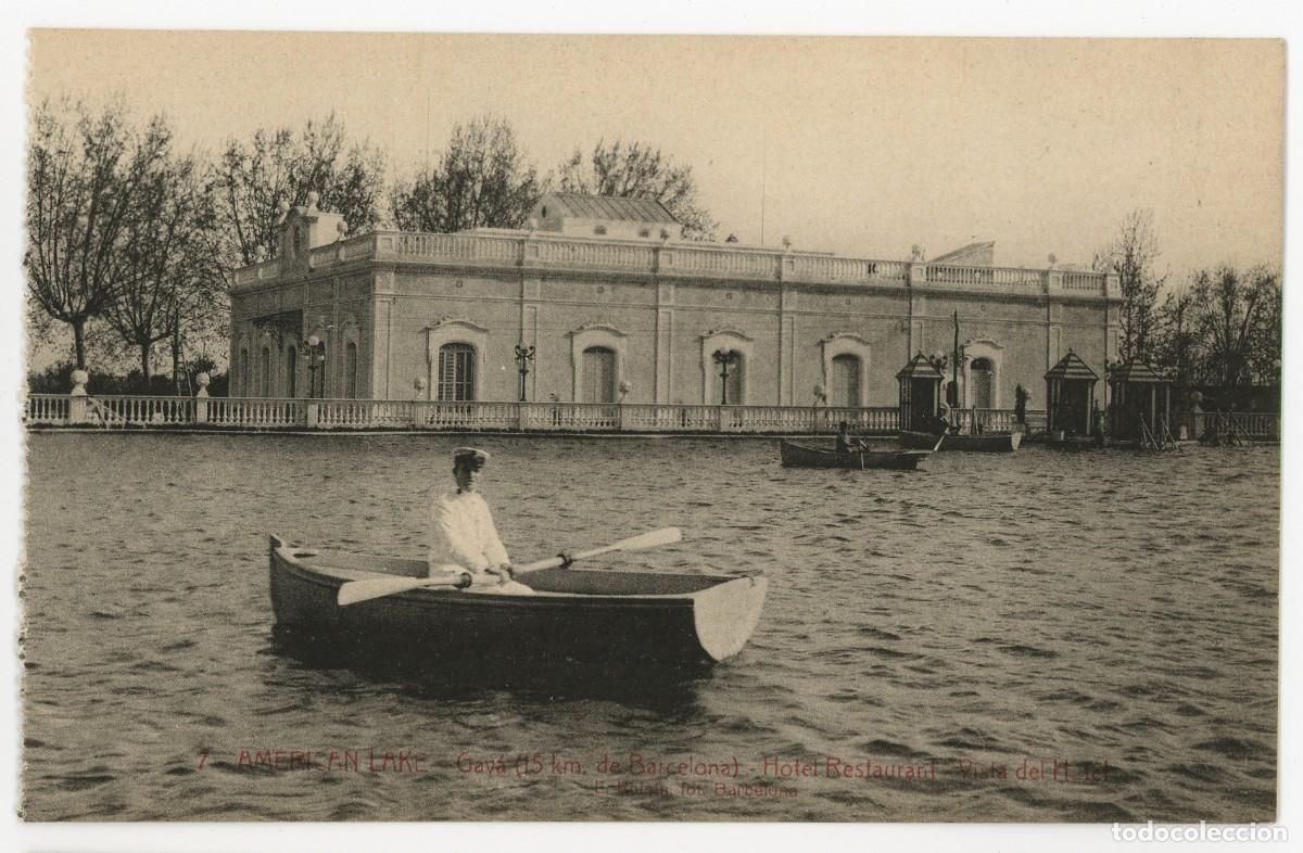Postales: a09755 Gava american lake vista del hotel roisin n&ordm;7 sc