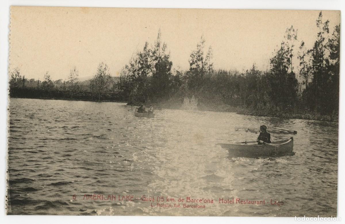 Postcards: a09758 Gava american lake lago roisin n&ordm;6 sc