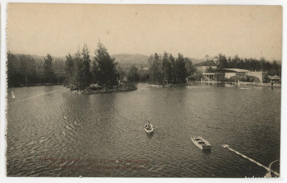 Postales: a09761 Gava american lake vista general del lago roisin n&ordm;2 sc