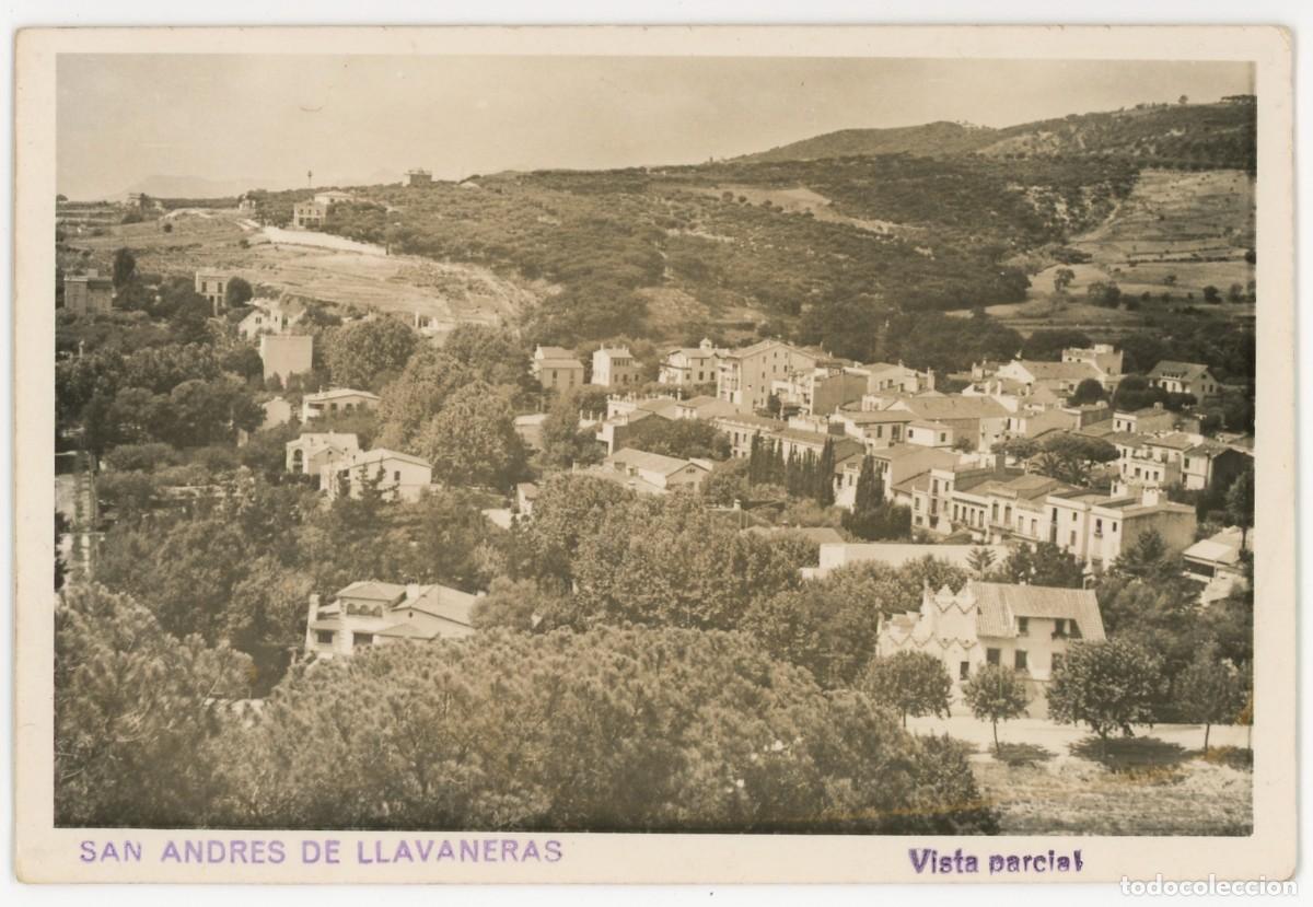 Postales: a09793 sant andreu de llavaneras vista parcial circulada fotografica