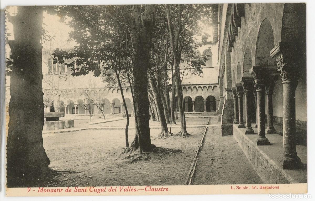 Postais: a09830 Sant cugat del valles monestir claustre roisin n&ordm;9 sc