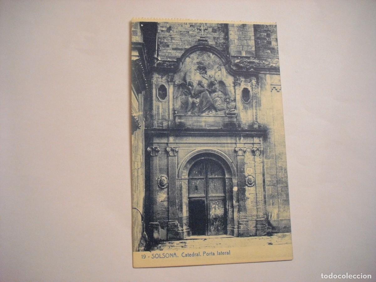 Postales: SOLSONA 19 . CATEDRAL . PORTA LATERAL . THOMAS, SIN CIRCULAR. - Foto 1