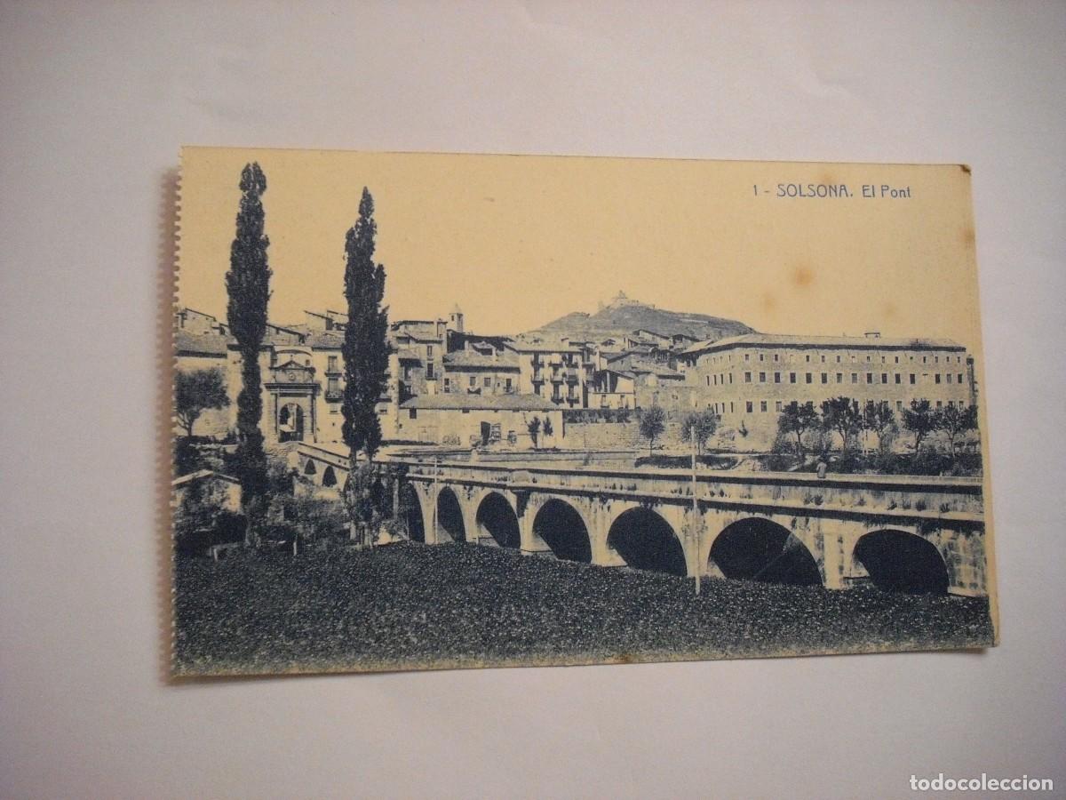 Postales: SOLSONA 1. EL PONT . THOMAS, SIN CIRCULAR. - Foto 1