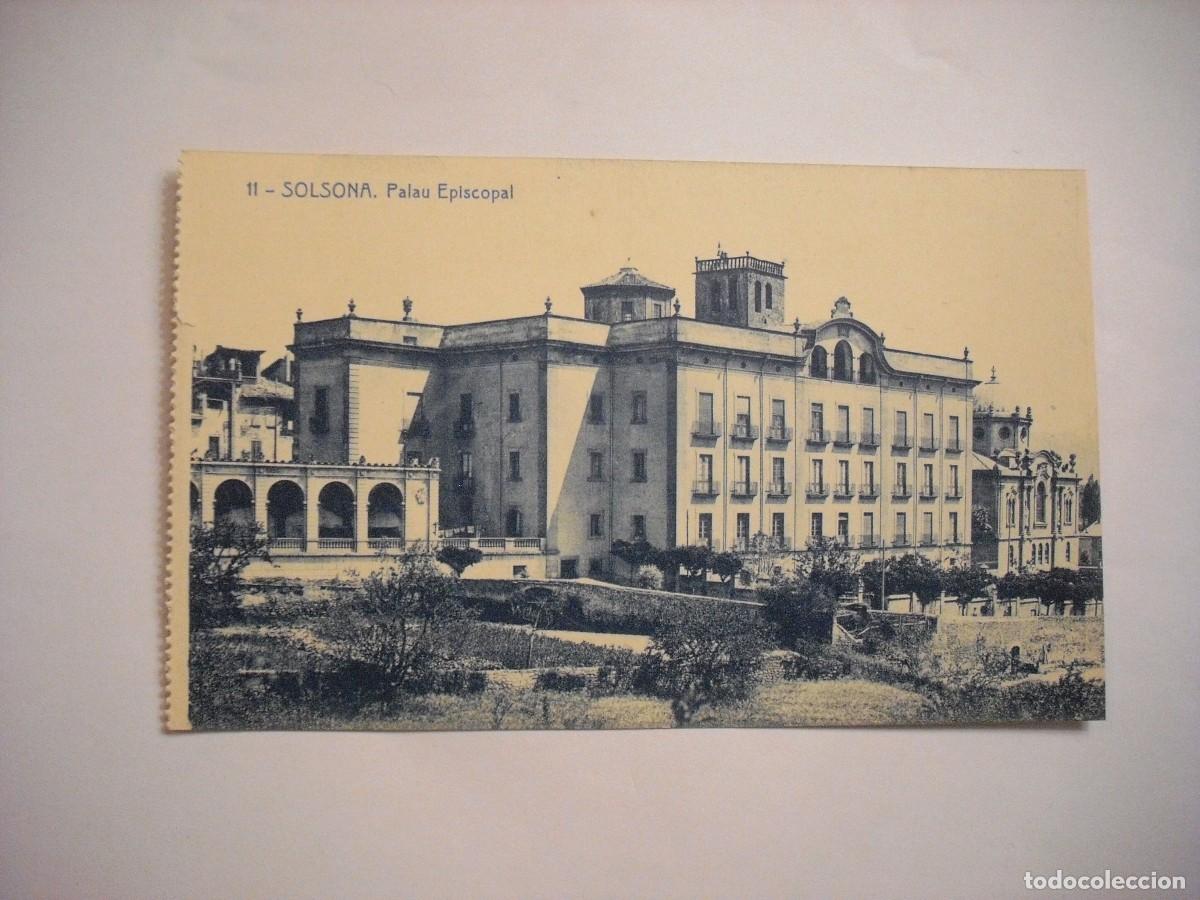 Postales: SOLSONA 11 , PALAU EPISCOPAL. THOMAS, SIN CIRCULAR. - Foto 1