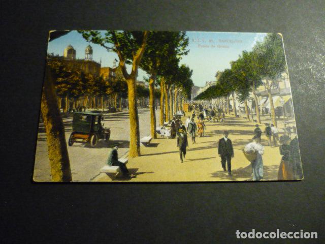 Postales: BARCELONA PASEO DE GRACIA - Foto 1