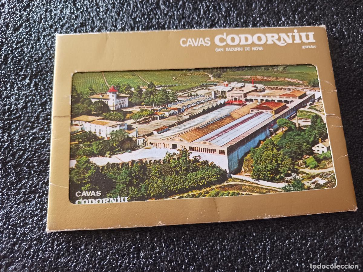 Postales: 7 postales con su estuche de cavas codorniu - Foto 1