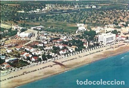 Postkarten: POSTAL A COLOR 1175 COMARRUGA PLAYAS CINE TEATRO Y ALREDEDORES VALICAR