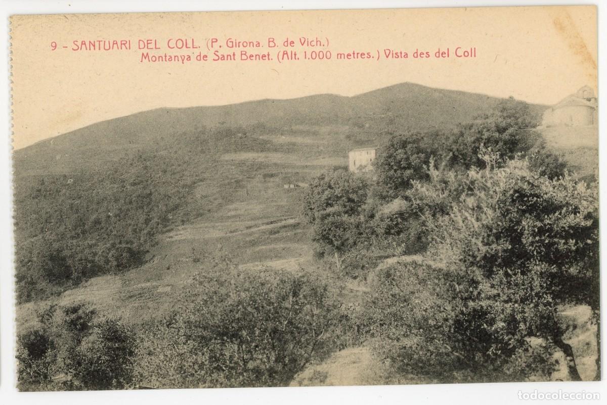 Postcards: a09894 santuari del coll montanya de sant benet thomas n&ordm;9 sc