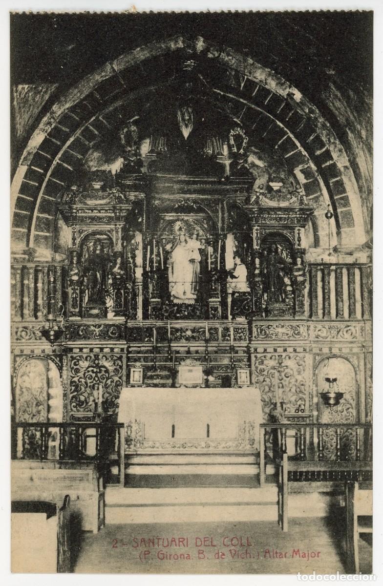 Postcards: a09900 santuari del coll altar major thomas n&ordm;2 sc