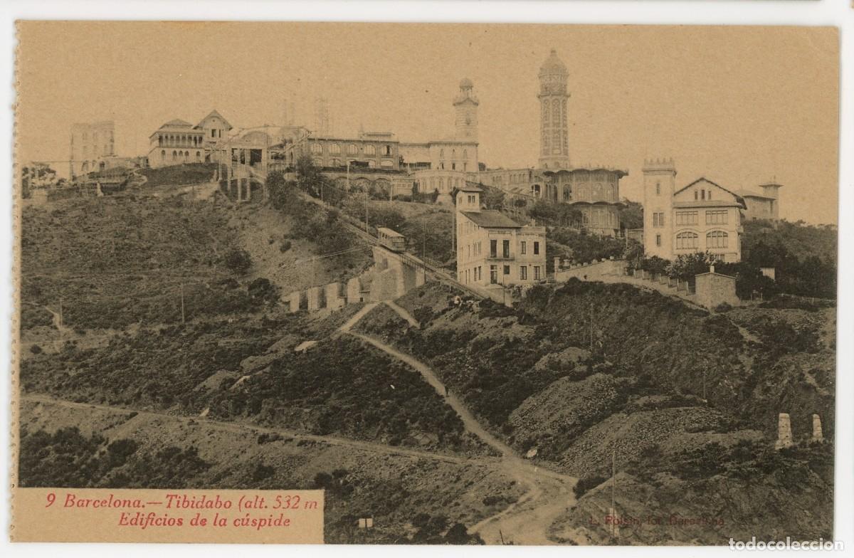 Postales: a09968 barcelona tibidabo edificios de la cuspide roisin n&ordm;9 sc - Foto 1