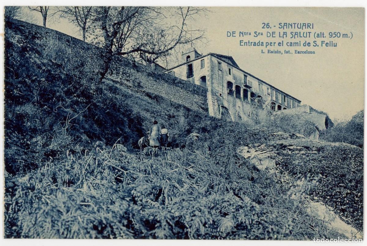 Postais: a10002 Santuari de Ntra Sra de la Salut entrada per el cami de sant feliu Roisin n&ordm;26 sc