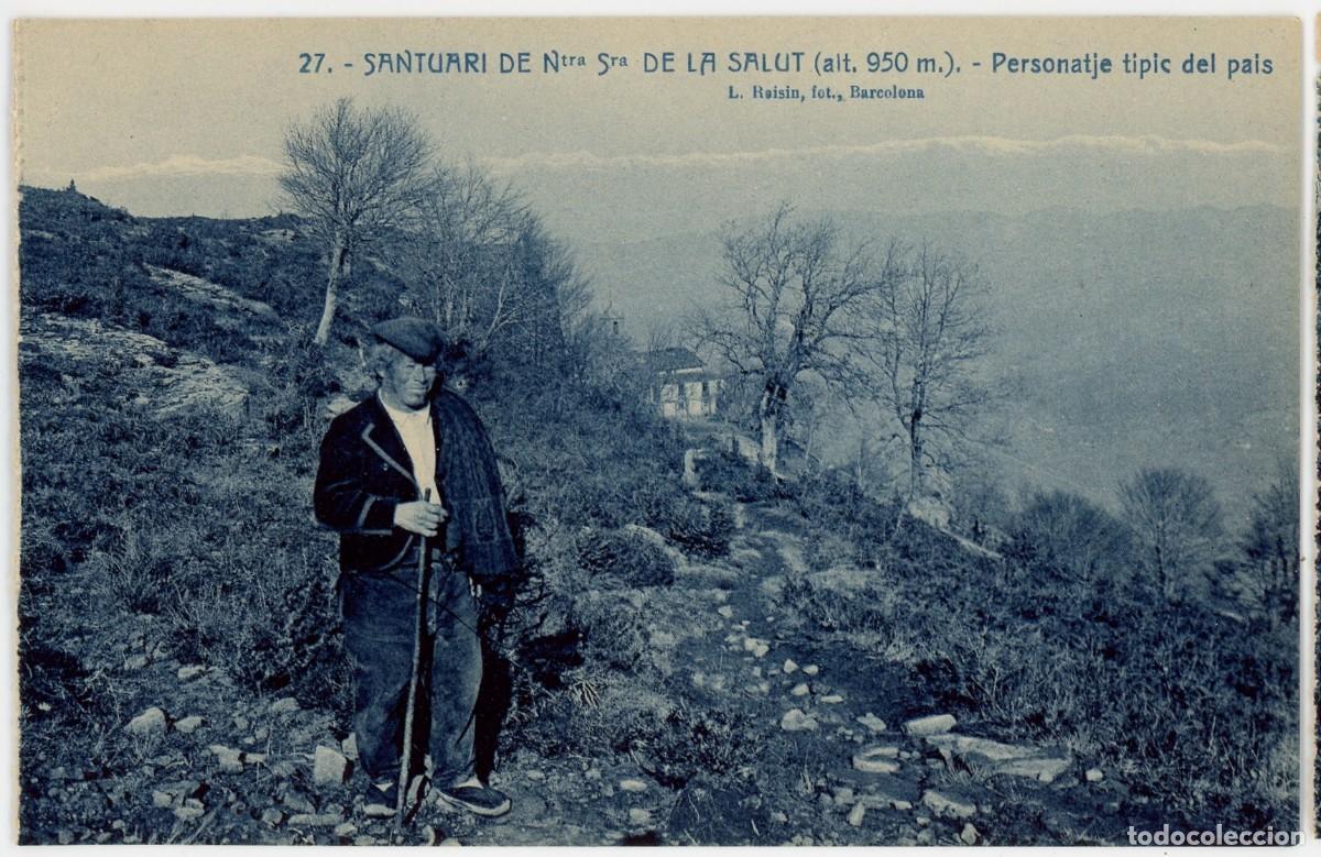 Postkarten: a10004 Santuari de Ntra Sra de la Salut personatje tipic del pais Roisin n&ordm;27 sc