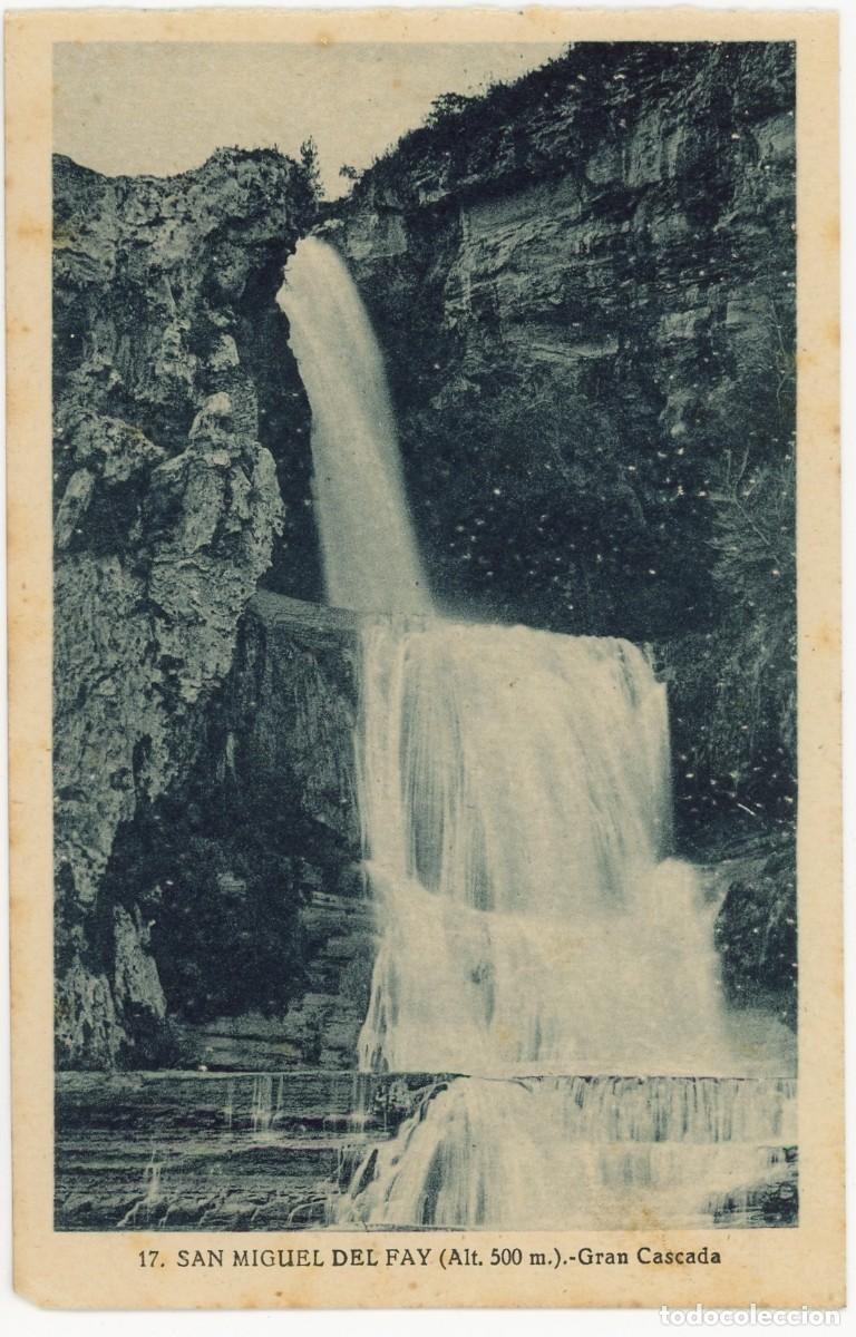 Postais: a10024 Sant Miquel del Fai gran cascada Roisin n&ordm;17 sc