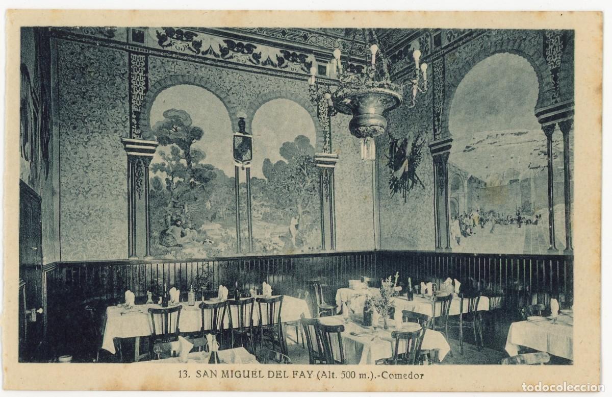 Postais: a10027 Sant Miquel del Fai comedor Roisin n&ordm;13 sc