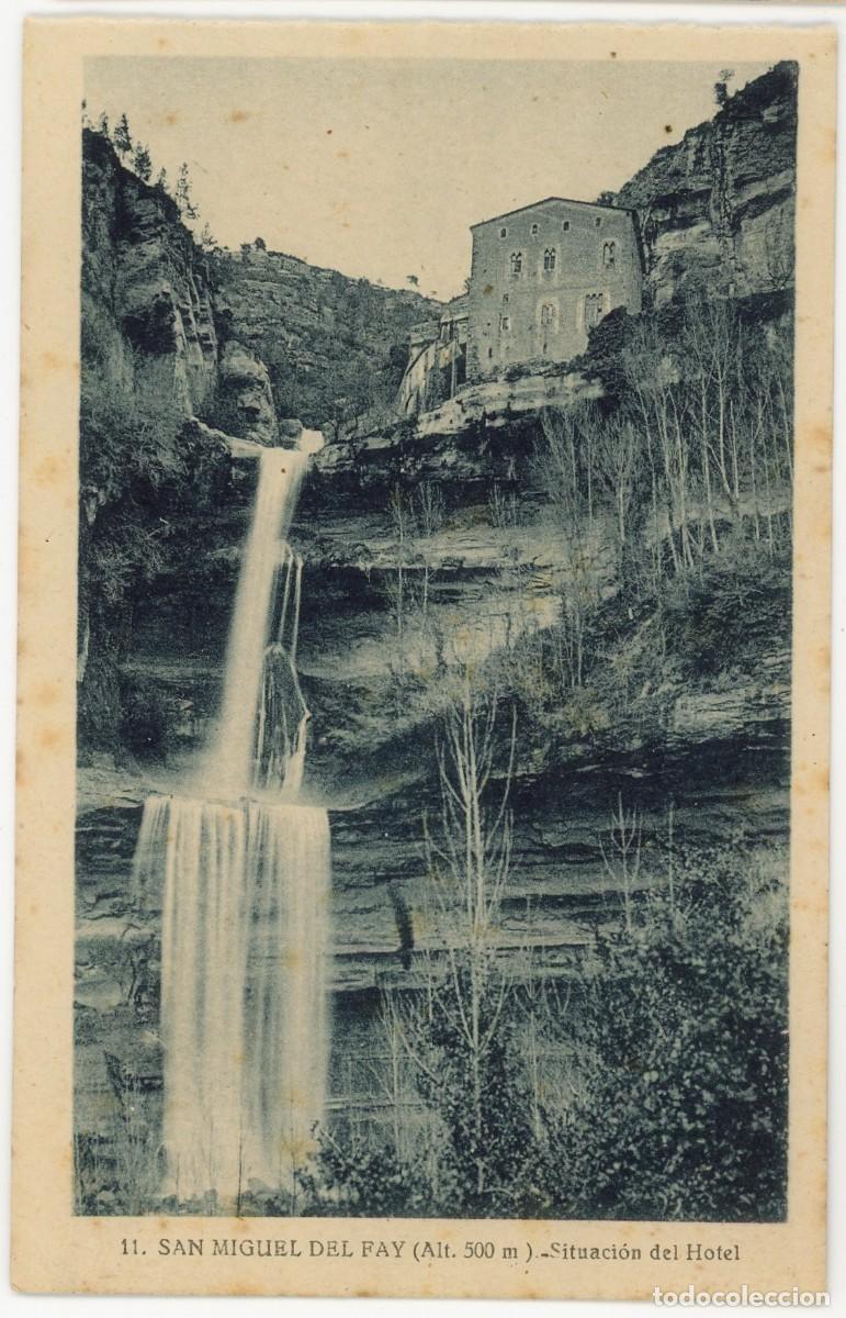 Postales: a10031 Sant Miquel del Fai situacion del hotel Roisin n&ordm;11 sc