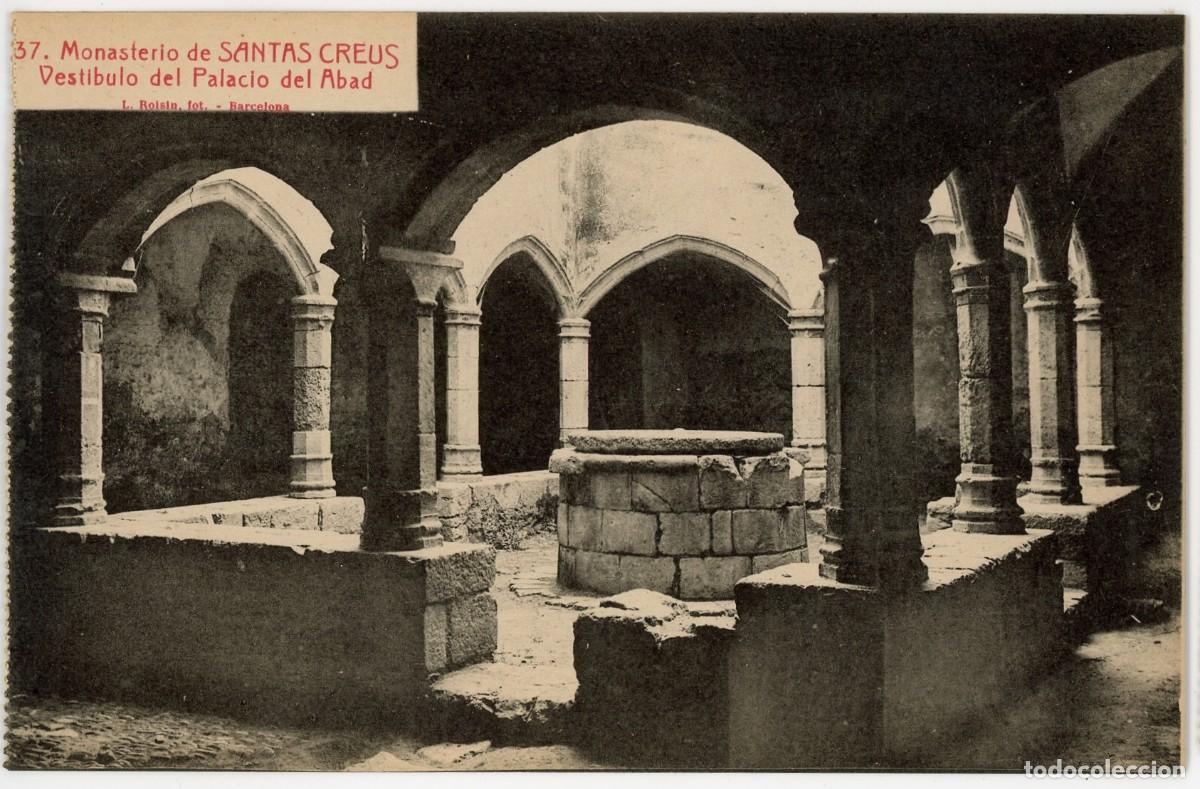 Postkarten: a10046 Santes Creus vestibulo del palacio del abad Roisin n&ordm;37 sc