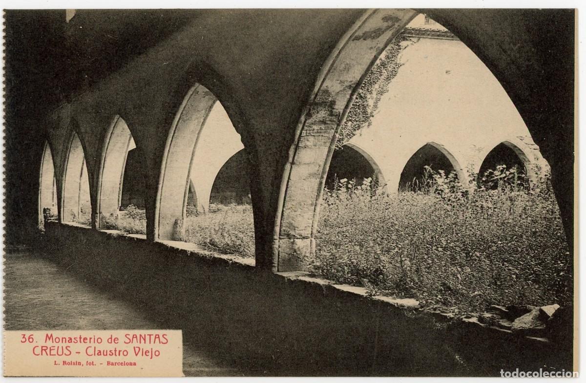 Postkarten: a10047 Santes Creus claustro viejo Roisin n&ordm;36 sc