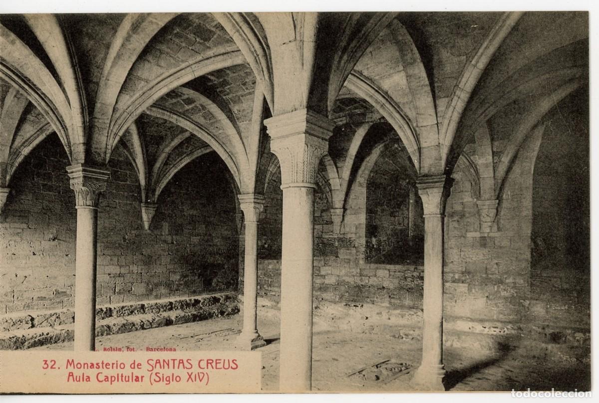 Postais: a10051 Santes Creus aula capitular Roisin n&ordm;32 sc