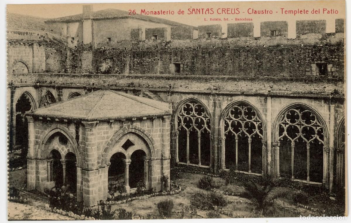 Postkarten: a10058 Santes Creus claustro templete del patio Roisin n&ordm;26 sc