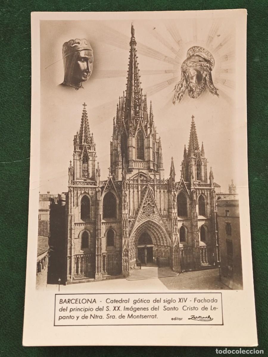 Postales: Postal Barcelona Catedral - Foto 1
